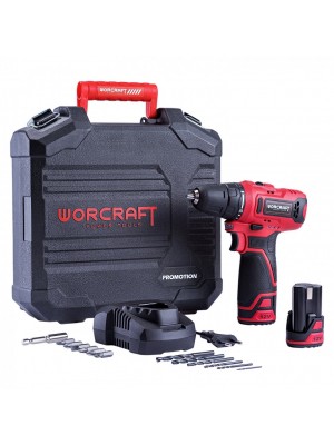 Litija jonu akumulatora urbis 12 V ar piederumiem plastmasas kastē (CD12LiA)