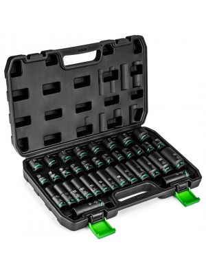 Triecienuzgaļu komplekts, 35 gab., 1/2” sešstūra Wuber (W33001)