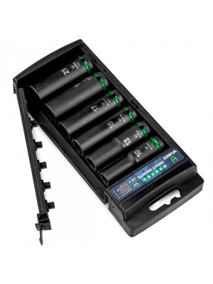 Triecienuzgaļu komplekts 6 gab. 1/2” sešstūra Wuber (W33007)