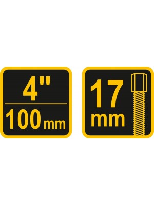 Gultņu novilcējs | 2-grip | 100 mm (80471)