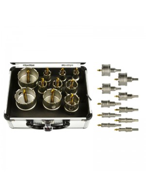 Kroņurbju komplekts metālam 10gab. (KD10061)