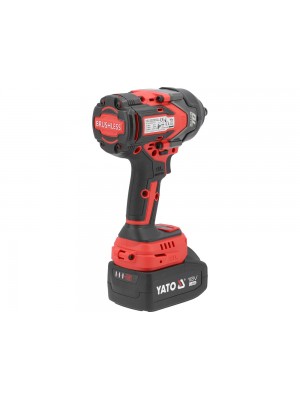 Akumulatora skrūvpistole  1/2",1000Nm,18V (YT-828071)