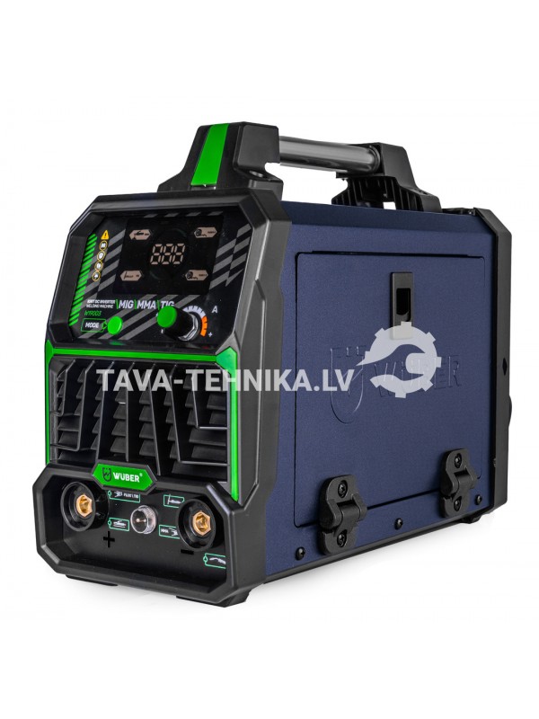 MIG FLUX MMA TIG IBGT WUBER INVERTORA METINĀŠANAS IEKĀRTA (W19003)