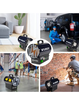 Gāzes sildītājs 25kW ar LCD ekrānu (W15012)