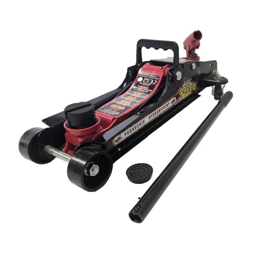 Hidrauliskais grīdas domkrats, zema profila grozāmais | 85-385 mm | 2,5T (1720SL) Hidrauliskais grīdas domkrats, zema profila grozāmais | 85-385 mm | 2,5T (1720SL)