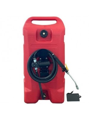 Pārnēsājama degvielas tvertne 53L DTK53 ar sūkni 12V akumulators/230V (ar šļūteni, uzgali) (DTK53)