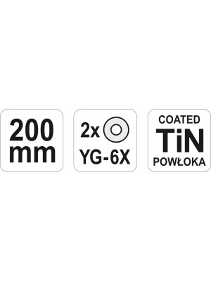 Flīžu griezēji 200 mm (YT-37161)