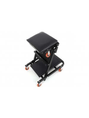 Darbnīcas guļamkrēsls, salokāms sēdeklis (KD378)