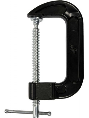 Skava ar C tipa skrūvi | 100 x 50 mm / 4 x 2 collas (YT-64262) Skava ar C tipa skrūvi | 100 x 50 mm / 4 x 2 collas (YT-64262)