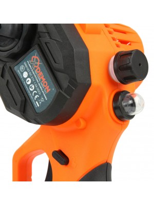 Mini akumulatora ķēdes zāģis DEMON (M66163)