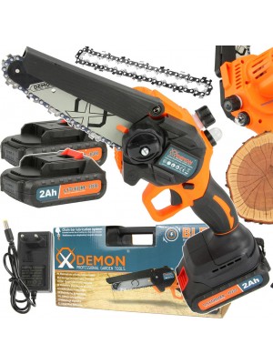 Mini akumulatora ķēdes zāģis DEMON (M66163)