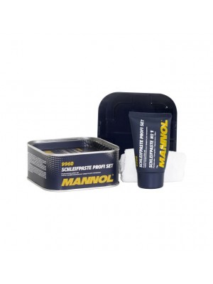 Divkomponentu prof. pulētājs Mannol 9960 Schleifpaste Profi Set (9960)