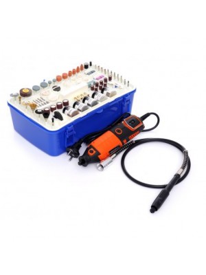 Mini slīpmašīna 270W +piederumi 218gab. (KD10751)