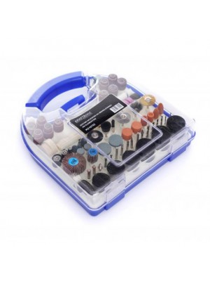 Aksesuāru Komplekts Mini Slīpmašīnai, 300Gab. (KD10755)
