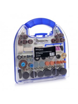 Aksesuāru Komplekts Mini Slīpmašīnai, 300Gab. (KD10755)