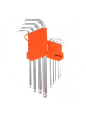 Seškanšu atslēgu komplekts ar lodīti 9gab. (KD10896)