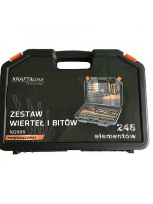 Urbju un uzgaļu komplekts 246gab. (KD999)