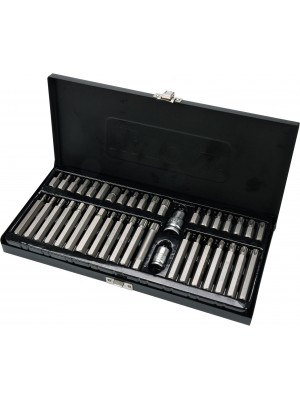 Uzgaļu Komplekts Metāla Kastē, 40 Gab. (YT-0400)