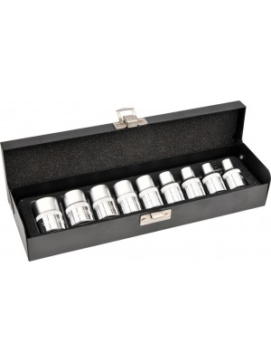 Muciņatslēgu komplekts, 12,5mm, 9gab. (YT-0521)