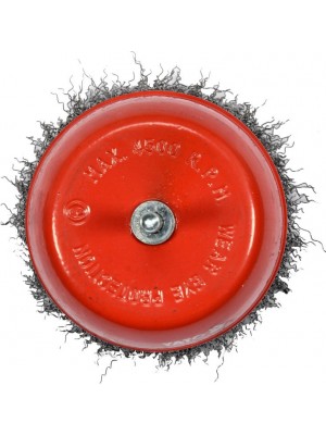 Stiepļu birste, 100 mm, INOX (YT-47511)