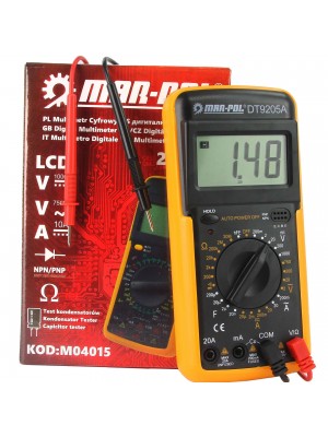 Digitālais Multimetrs (M04015)