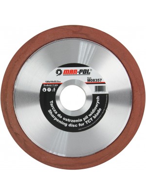 Disks Zāģa Ripu Asināšanai, 125x10x22.2x10x2 (M08357)