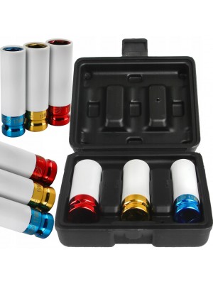 Trieciena Muciņu Komplekts, 1/2" (17,19,21Mm) (M58270)