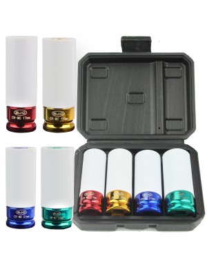 Trieciena Muciņu Komplekts, 1/2" (17,19,21,22Mm) (M58271)