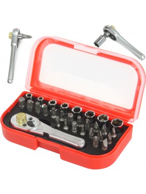 Uzgaļu Komplekts, 30 Gab.+Sprūdrats (M66307)