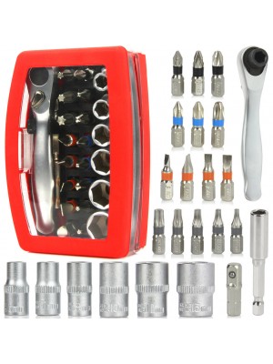 Bitu Komplekts, 24 Gab.+Sprūdrats (M66308)