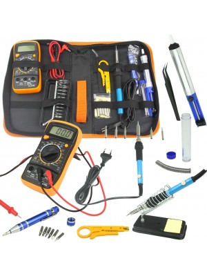 Lodēšanas Komplekts + Multimetrs (M79345)
