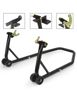 Motociklu Statīvs, Aizmugurē + Priekšā, 340 Kg (M80170)