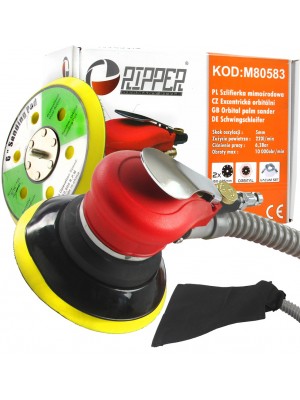 Pneimastiskā Ekscentra Slīpmašīna, 125+150Mm (M80583)