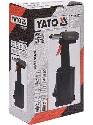 Пневмозаклепочник | 4 - 6,4 мм (YT-36177)