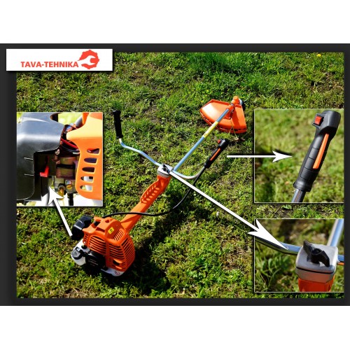 ERMAN 2,8 kW benzīna trimeris (EM-BC430)