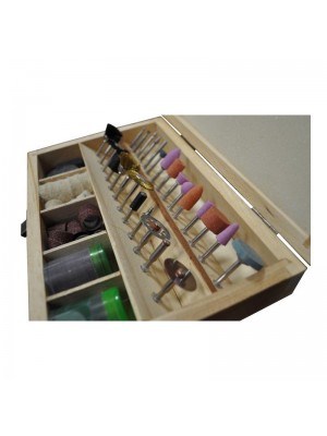 Aksesuāru Komplekts Mini Slīpēšanas Mašīnai, 100 Gab. (KD10265)