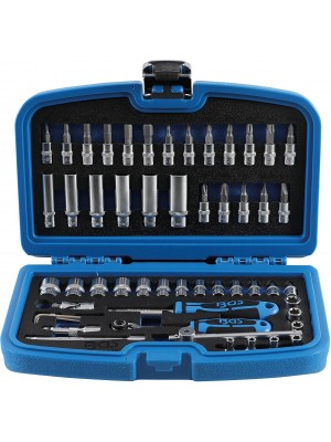 Kontaktligzdu komplekts|6,3 mm (1/4")|53 gab. (2148) Kontaktligzdu komplekts|6,3 mm (1/4")|53 gab. (2148)