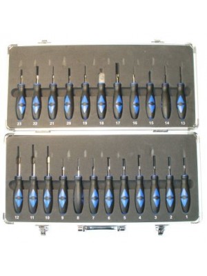 Kontaktu montāžas rīks 23 gab. (C5023) Kontaktu montāžas rīks 23 gab. (C5023)